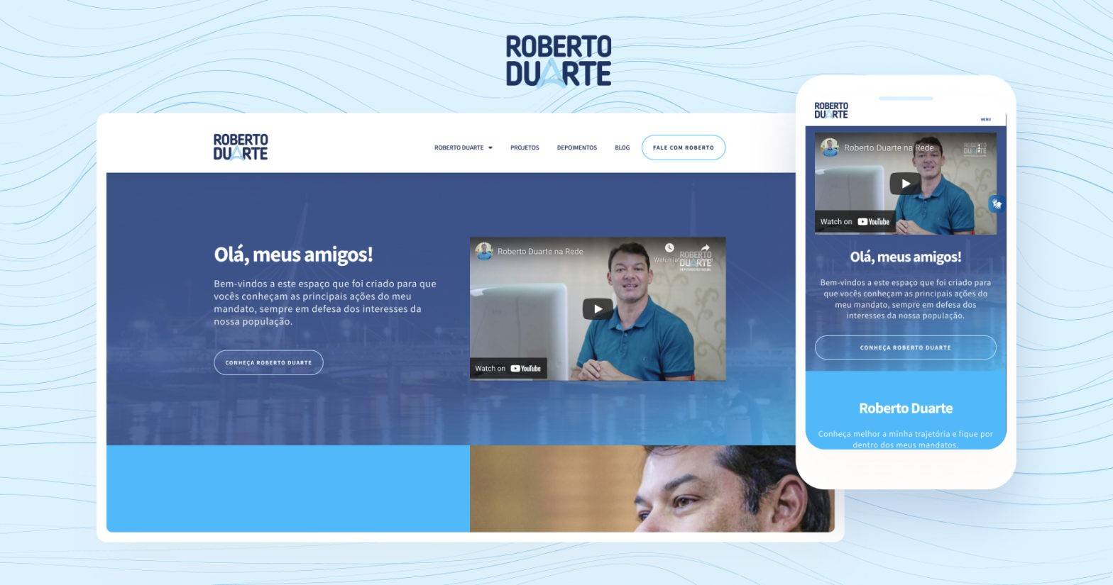 Desenvolvimento de Website Responsivo: Apresentando Roberto Duarte